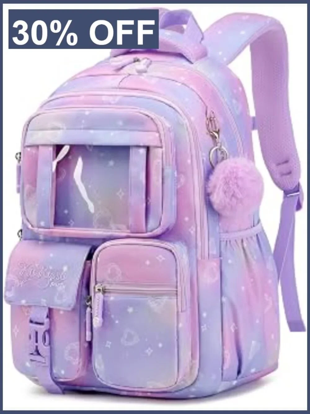 Kids Backpack for Girls - Middle School Book Bag - Kawaii Ita Backpack